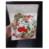 80Pcs Christmas Tree Ornaments Decorations Whoville Christmas Tree Hanging Ornaments for Christmas Holiday Home Tree Decor