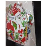 80Pcs Christmas Tree Ornaments Decorations Whoville Christmas Tree Hanging Ornaments for Christmas Holiday Home Tree Decor