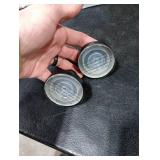 Bntuk Suction Cup Hooks for Shower, Removable Towel Hooks for Bathroom Window Glass Door Wall, Bath Robe Looafh Wreath Hook for Hanging - 2 Pack, Black