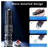 2-in-1 Switch Puller and Keycap Puller with 4-Claw Grip, One-Press Eject Design DIY Tool Easily Remove and Replace Gaming Keyboard Switches and Keycaps Integrated for Mechanical Keyboard