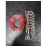 Amazer Shower Curtain Hooks, Decorative Shower Curtain Hooks Smooth, 12pcs Shower Hooks and 13ft Clear Curtain Hooks Prevents Shower Hooks from Snagging