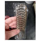 Amazer Shower Curtain Hooks, Decorative Shower Curtain Hooks Smooth, 12pcs Shower Hooks and 13ft Clear Curtain Hooks Prevents Shower Hooks from Snagging