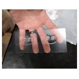 HAOBAOBEI 14 Pack Shower Caddy Adhesive Replacement, Strong Adhesive Hooks for Shower Caddy, Shower Shelf Adhesive No Drilling, for Bathroom Storage Shelves and Kitchen Racks & Soap Holder