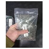 Bolt Dropper 100 Pack #8 x 2 Inch Stainless Steel Flat Head Phillips Wood Screws - Rust Resistant 18-8 (304) Screws for Wood, Door Hinges, Cabinetry, Outdoor Projects, Wet Environments