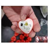 Amagic 1000 Pieces Red Artificial Rose Petals with 12 Red Heart LED Tea Lights, Rose Petals and Candles Set for Proposal, Anniversary, Romantic Night, Wedding Decor