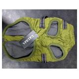 V.PET.B.R Dog Winter Coat,Warm Jacket Paded Fleece Pet Vest with Built in Harness, Windproof Reflective Cozy Adjustable Snow Pet Coat Clothes with Zipper for Small Medium Large Dogs