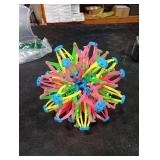 ORB Curiosities Jumbo Expand-A-Ball - More Than Doubles in Size from 6 to 14- Expandable Sensory & Fidget Sphere and Breathing Ball Toy - Great for Breathing Exercises and Play for Kids and Adults