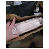 CozyLux Twin Comforter Set with Sheets Blush Pink, 5 Pieces Pintuck Bed in A Bag, Twin Bed Set Gift for Family, Pinch Pleat Bedding Set with Comforter, Sheets, Pillowcase & Sham