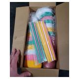 Skylety 24 Pcs Dinkball Plastic Tumblers with Lids and Straws 24 oz Reusable Iced Coffee Travel Mug Cup Bulk for Christmas Dinkball Lover Gift Accessories Birthday Party Favors Supplies Decorations