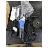 AVID POWER Angle Grinder, 7.5-Amp 4-1/2 inch Electric Grinder Power Tools with Grinding Wheels, Cutting Wheels, Flap Disc and Auxiliary Handle for Cutting, Grinding, Polishing and Rust Removal - Blue