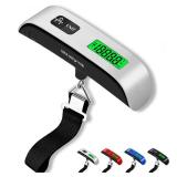 Luggage Scale, 110lb Luggage Weight Scale with 4 Unit Switching Functions&LED Display, Luggage Scale Travel Digital for Weighing Luggage, Backpacks, Packages and Markets