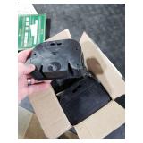 Exterminators Choice Compact Mouse Bait Station - Heavy-Duty Outdoor Rat Bait Box - Lockable Design with Key - Versatile Indoor & Outdoor Use - Pack of 12, Black, 4.75in x 3.5in x 1.25in