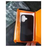 TORRAS Magnetic Slim-Fit for iPhone 16 Case 6.1 inch, Ultra-Thin 16 Phone Case Compatible with MagSafe Phone 16 Case, Light Anti-Scratch Matte Hard PC Bayer OriginFit, Black