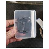 Woyinger for AirPods 1/2 Case Cover,Come with Cleaner Kit,Soft Skin Silicone Case Cover with Keychain, Full Protective Case for Men and Women, Compatible with AirPods 2nd 1st Generation Case,Black