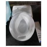 Real Feel 2-in-1 Potty with Wipes Storage, Flushing Sounds & Disposable Liners - Realistic Toilet - Easy to Clean & Assemble - Jool Baby (Aqua)