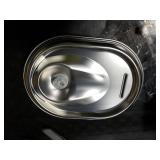 PETLIBRO Stainless Steel Cat Water Fountain, 101oz/3L Pet Water Fountain for Cats Inside, Food-Grade Dog Water Fountain, Automatic Cat Water Dispenser