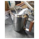 LRYYBTI Percolator Pot Stainless Steel Camping Coffee Pot-NO Aluminum or Plastic Camping Coffee Pot Stovetop (9 cup)