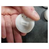 Homemory 24 Pack Waterproof Flameless Floating Tealights with Dried Rose Petals, Warm White Battery Flickering LED Tea Lights Candles - Wedding, Party, Centerpiece, Pool & SPA