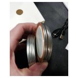 M12 Auto Stop Electric Mason Jar Vacuum Sealer - 2026 Upgrade Smart Jar Vacuum Sealer for Mason Jars with Wide and Regular 2500mAh Battery Portable Mason Jar Sealer Machine Kit