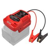 BTRUI Car Jumper Starters Adapter for Milwaukee for M18 Battery, 11AWG Cable Convert to Jumper Starter Automotive Booster, Jump kit Cable for Car Batteries (NO Battery)