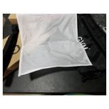 GVM Foldable Softbox Diffuser with Grid Beehive for GVM 50RS 672S MB832 520LS 520S 1200D Series LED Panel Lights, Video Lights, Suitable for Portrait Photography, Video Lighting, 14.9 x 15.7