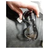 NAMSAN Dog Sunglasses Medium to Large Dog UV Transparent Goggles Windproof Anti-Dust Snowproof Pet Glasses with Elastic Straps, Clear