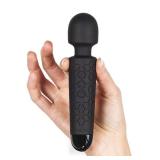 Yarosi Micro Personal Massage Wand Smallest Strongest Handheld Cordless Massager, Strong Powerful Compact Perfect For Travel, Magic Stress Away, All Body Back Legs Hand Pains Sports Recovery