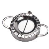 Stainless Steel Ravioli Maker, Dumpling Press with Handles, Pastry Dough Cutter (m)