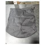 PATIKIL Stuff Sack, 9 x 16 Inch Waterproof Outdoor Storage Sack Upgrade Drawstring Bag Ultralight Ditty Bags Portable Dust Flap for Organizing Camping Hiking Travel Gear Gym, Black