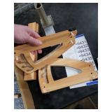 StrongTek Ergonomic Under Desk Footrest, 3 Adjustable Heights Wooden Office Footrest, Large Anti-Slip Surface, Improves Posture and Blood Circulation, up to 400lbs (Natural)