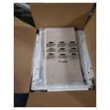 Modanais Baby Diaper Caddy Organizer Cart with Drawers - 3In1 Rolling Storage Cart with Wheels, Removable Diaper Caddy, Detachable Dividers - for Crib, Bedroom, Art & Craft Organizer (Off White)