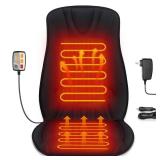 Heated Seat Covers with Fast Heat, Universal Seat Warmer for Home Office and More Use, Comfortable Full Back and Seat Cushion with 3 Heating Levels, Winter Christmas Gift