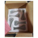 Glass Bud Vase Set of 12 - Hewory Small Vases for Flowers, Clear Bud Vases in Bulk, Cute Glass Vases for Centerpieces, Mini Floral Vase for Wedding, Events, Home Decor, Table Centerpiece