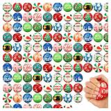 Yunsailing 108 Pcs Christmas Mini Stress Balls 2.4
