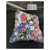 Yunsailing 108 Pcs Christmas Mini Stress Balls 2.4