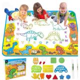 Dinosaur Theme Magic Water Doodle Mat Drawing Set