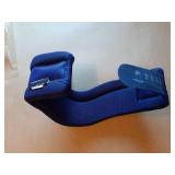 Neck Brace for Neck Pain and Support - Soft Cervical Collar for Sleeping in Bed, Snoozing, Sleeping Upright, Anti-Snoring, Sleep Apnea for Women & Men (Blue, Comfort Version, Medium) - Retail: $19"