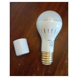 1-Pack Mogul Base 3-Way LED Light Bulbs, 10/20/30W (100/200/300W Equivalent), E39 Socket, Soft White 3000K - Perfect for Antique Floor Lamps, Vintage Pendants & Table Lamps - Retail: $30