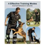 Dog Shock Collar - 4500FT Dog Training Collar with Remote, IPX8 Waterproof Electric Dog Collar with 4 Training Modes, Security Lock, Rechargeable eCollar for 10-120lbs Small Medium Large Dogs - Retail