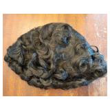 Short Black Finger Wave Wigs for Women 1920s Side Part Natural Wig Synthetic Heat Resistant Hair Halloween Wig for Vintage Daily Party(Black) - Retail: $24