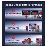 4K HDMI Splitter 1 in 3 Out [with 4 FT Hdmi Cable and Power Adapter]-Not Support Extended Display, Aluminum Alloy 1Ã3 HDMI Splitter Support 4Kx2K,1080P,3D, DTS/Doby-TrueHD for Xbox PS5/4 Roku - Ret