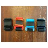 Wristband for Just-Dance 2026 2025 2024 2023 Nintendo Switch/ for Zumba Burn It Up, Band for Joy-Con Grip, Adjustable Wrist Strap for Adult Teens and Kids, Skin-Kindly (Black Black/ Red Blue) - Retail