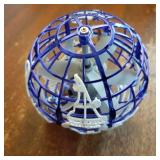 Flying Orb Ball 2025 Hover Boomerang Ball 6 Lighting Effects Cool Toys Gift for 678910+ Year Kids Teen Adults Indoor Outdoor Blue Flying Ball Toy - Retail: $30