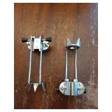 Cane Ice Tip Attachment, Outdoor Non-Slip in Winter Durable Metal 5-Prong Tip, Improve Balance for Adult Outdoor Walking, Walking Sticks Tools (2 Pack) - Retail: $10