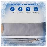 Cooling Pillowcase Body Size - Double Side Q-Max 0.439 Cooling Fiber for Pillow Protector, Breathable Long Cold Pillow Cover for Hot Sleeper Night Sweat, Hidden Zipper, 1 Pack (20x54", Black) - Retail