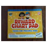 Behavior Reward Chart System - Pad with 26 Chore Charts for Kids, 2800 Stickers to Motivate Responsibility & Good Habits - Retail: $12