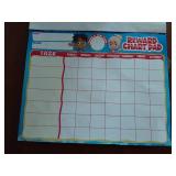 Behavior Reward Chart System - Pad with 26 Chore Charts for Kids, 2800 Stickers to Motivate Responsibility & Good Habits - Retail: $12