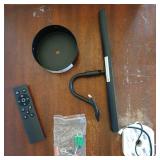 Hardwired Picture Light 12 LED Wall Art Light with Remote, 3CCT Dimmable Picture Lights for Wall, Gallery Art Lamp for Paintings Poster Light, 2700K-6500K Warm Nature White, 12W, Black - Retail: $33"