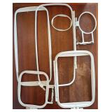 Embroidery Machine Hoop 4 in 1 Set(SA442+SA443+SA444+SA445) Compatible with Brother PE900 SE2000 PE800 SE1900 SE1950 PE780D 770 700 750D SE1800 Innovis1250D Babylock Accord Emore Ellure - Retail: $30