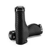 ROCKBROS Ergonomic Design Mountain Bike Grips, Double Lock-on and Non-Slip Bike Grips, Cushioned Comfortable Bicycle Handlebars Grips, for Commuting. - Retail: $12